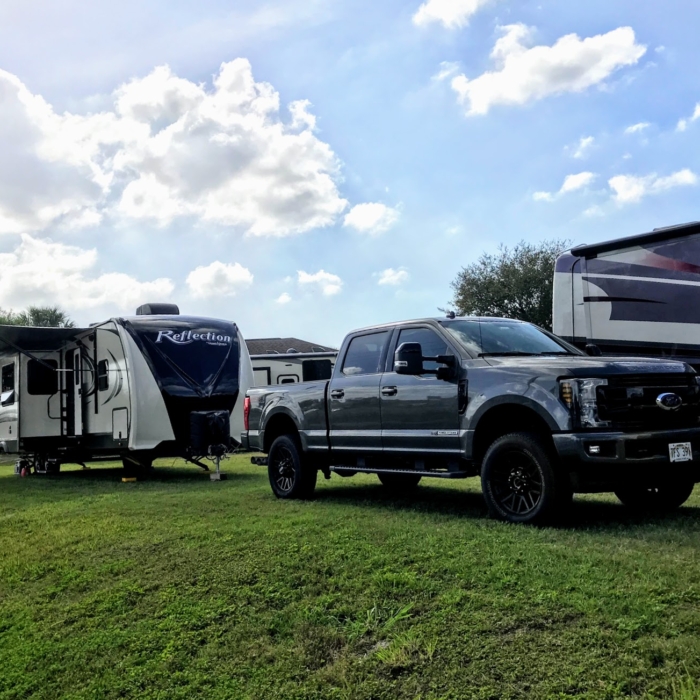 Boondocking at the Tampa RV Show
