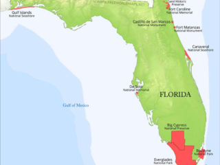 Florida National Parks Map